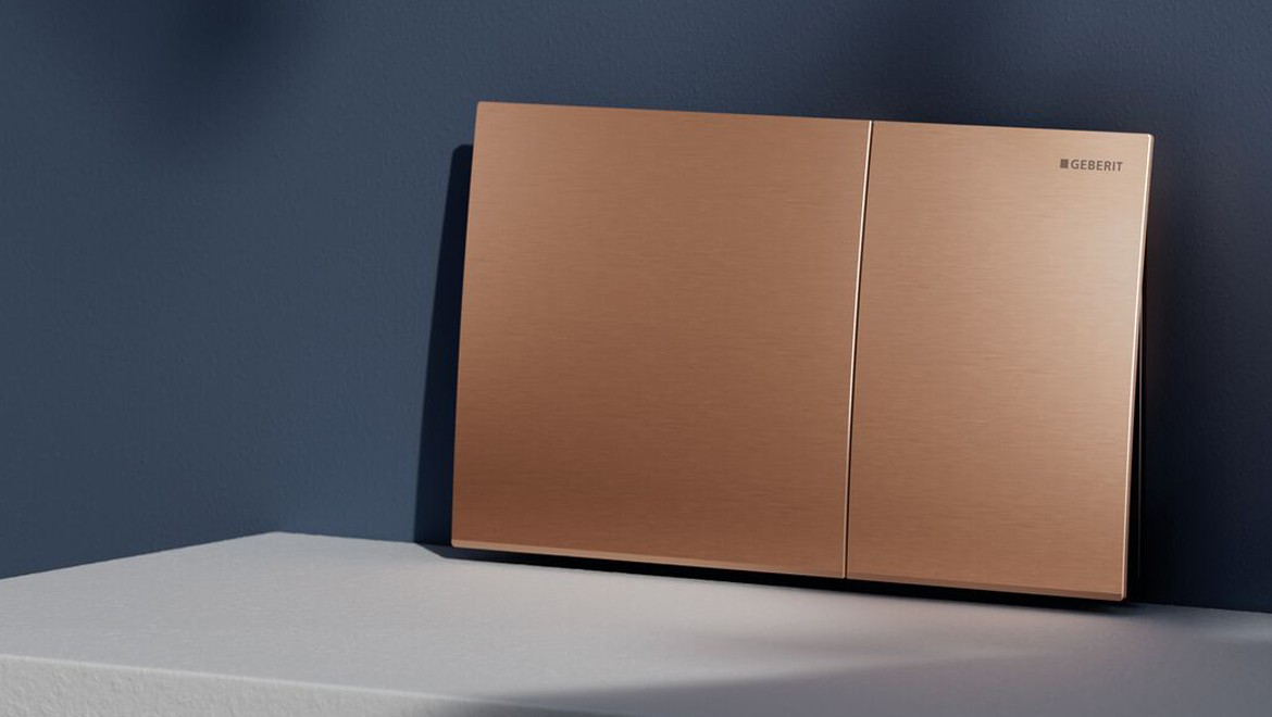 Geberit launches new premium flush plate finishes