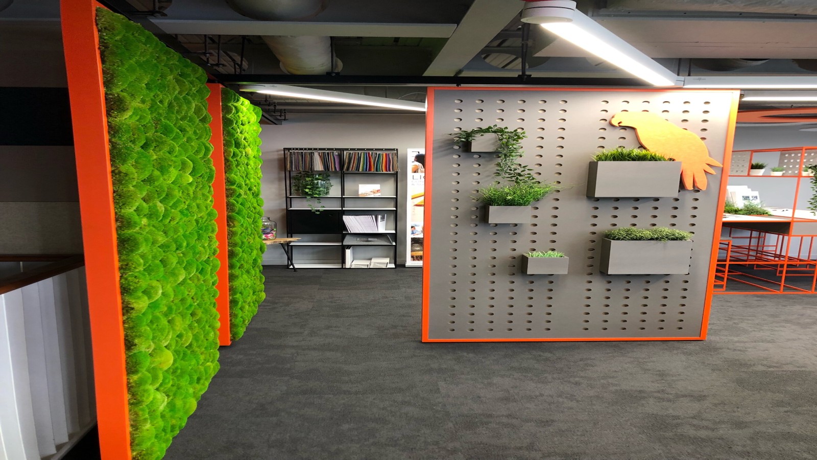 Creatif biophilic design at Clerkenwell Design Week