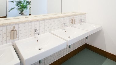 Geberit iCon washbasins at the RIBA Clore Learning Centre Geberit iCon washbasins at the RIBA Clore Learning Centre