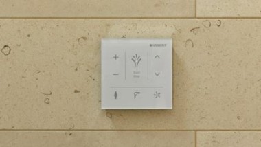 Geberit AquaClean Control Panel at The Fontenay Hotel Geberit AquaClean Control Panel at The Fontenay Hotel