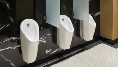 Geberit Urinals at The Fontenay Hotel Geberit Urinals at The Fontenay Hotel