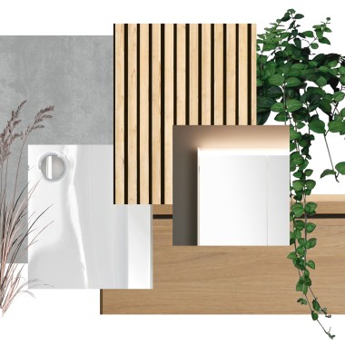 Mood board of 6x6 design (© Bjerg Arkitektur)