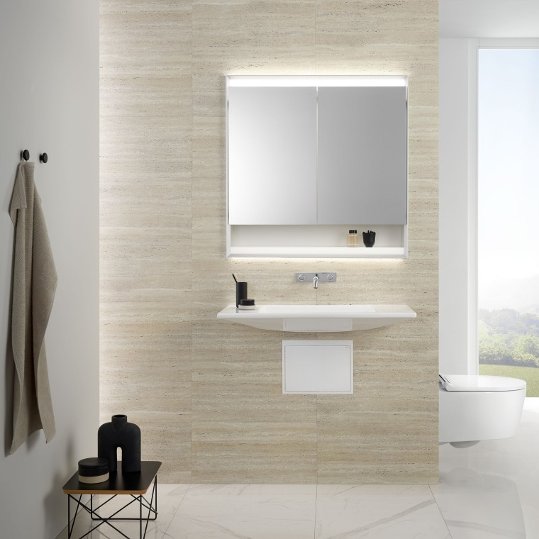 Floating Geberit ONE washbasin