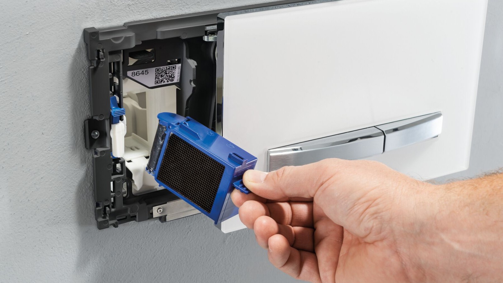 Geberit Sigma50 with Geberit DuoFresh