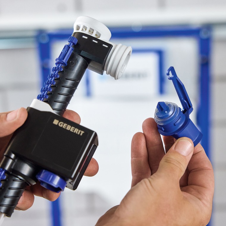 Geberit Type 323 fill valve: easy to maintain