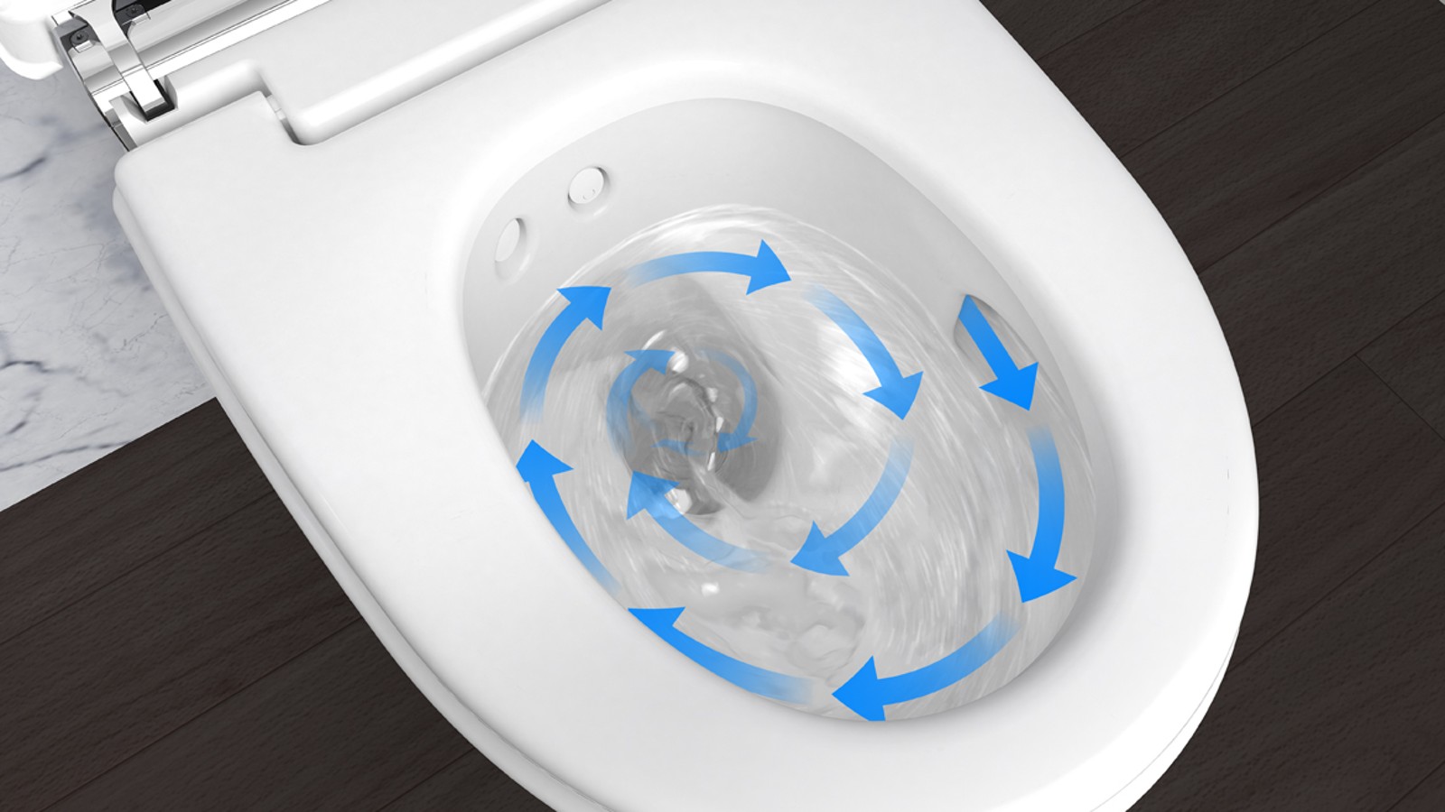 Geberit AquaClean TurboFlush technology