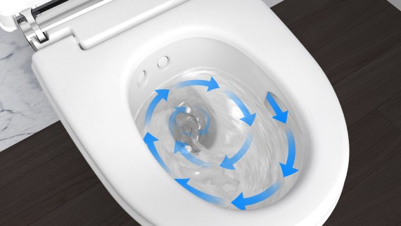Geberit WC with TurboFlush