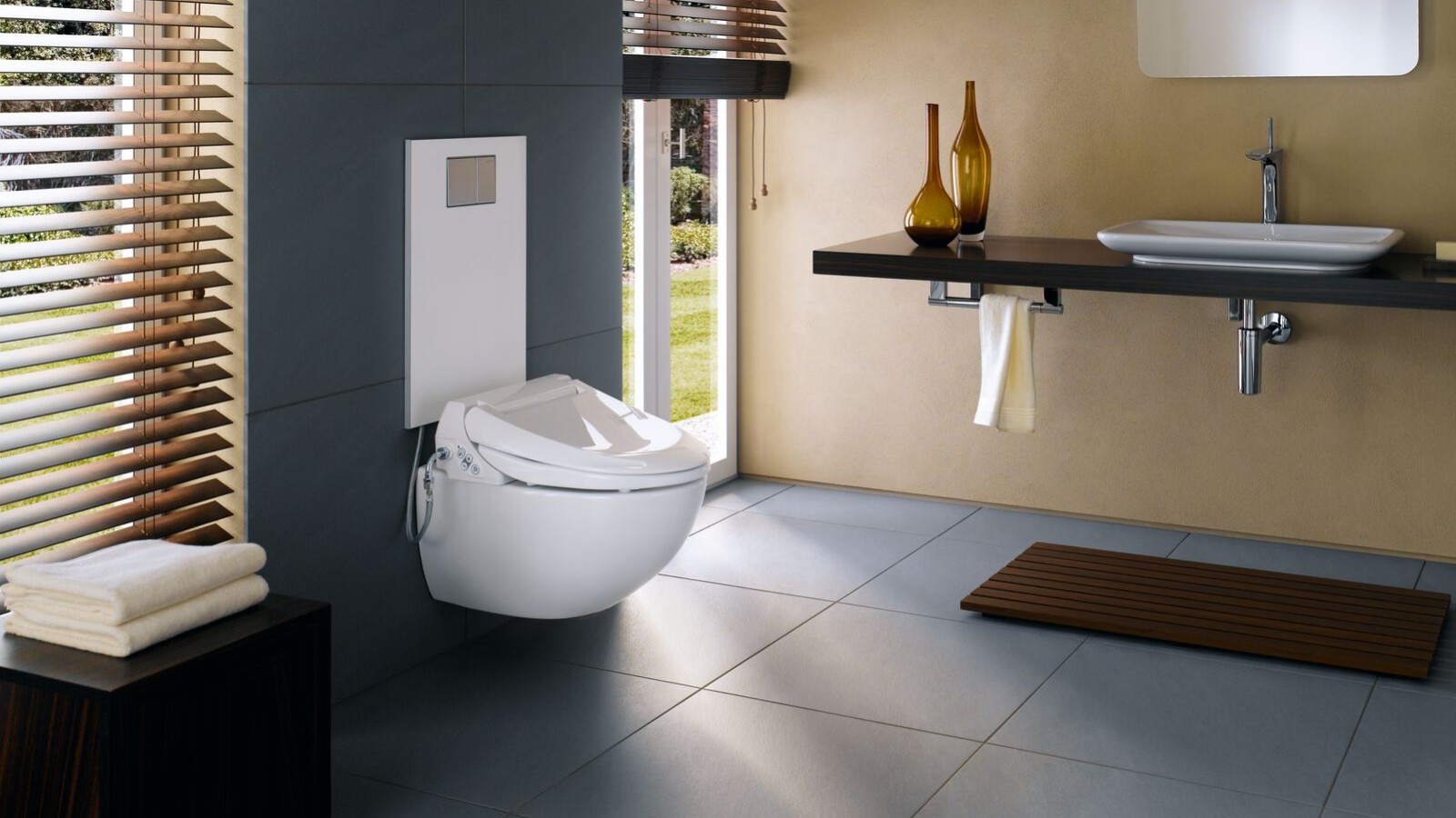 Geberit AquaClean 4000 with design cover