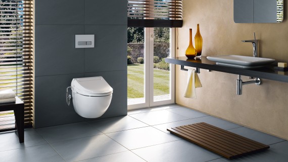 Geberit AquaClean 4000 in a bathroom
