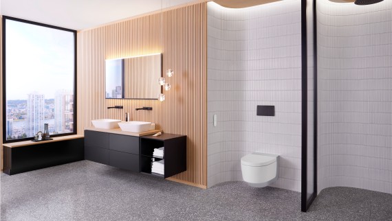 Geberit AquaClean Mera in chrome