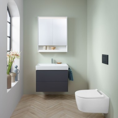 Small bathroom with Geberit ONE equipment