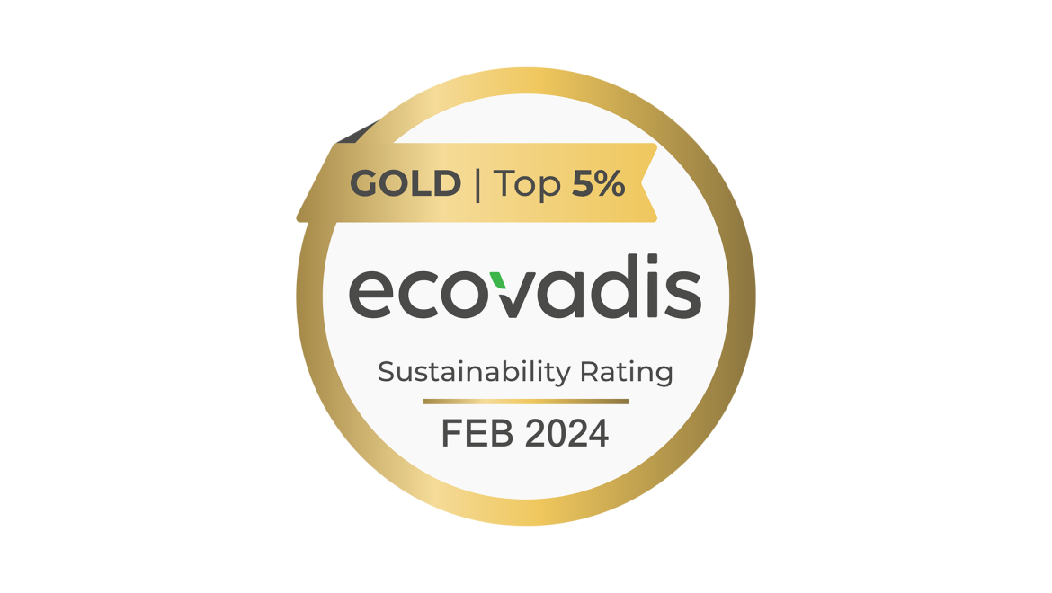 EcoVadis Gold Medal