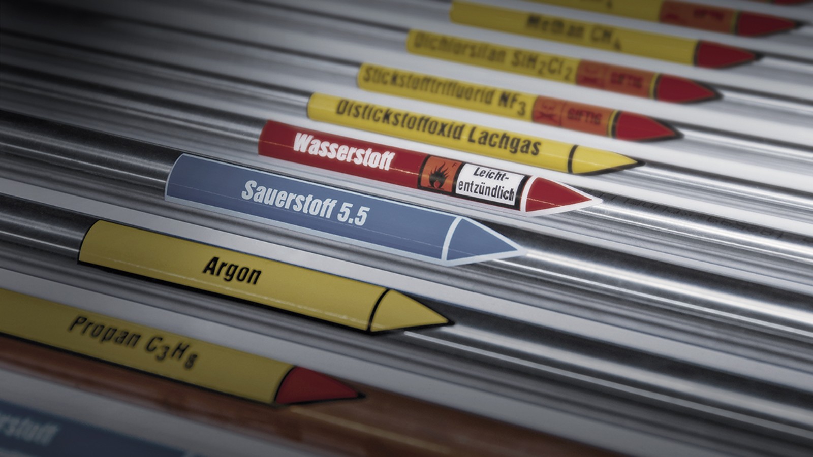 Geberit pipelines for industrial gases