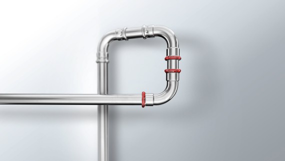 Geberit Mapress Carbon Steel is suitable for installations with closed circuits