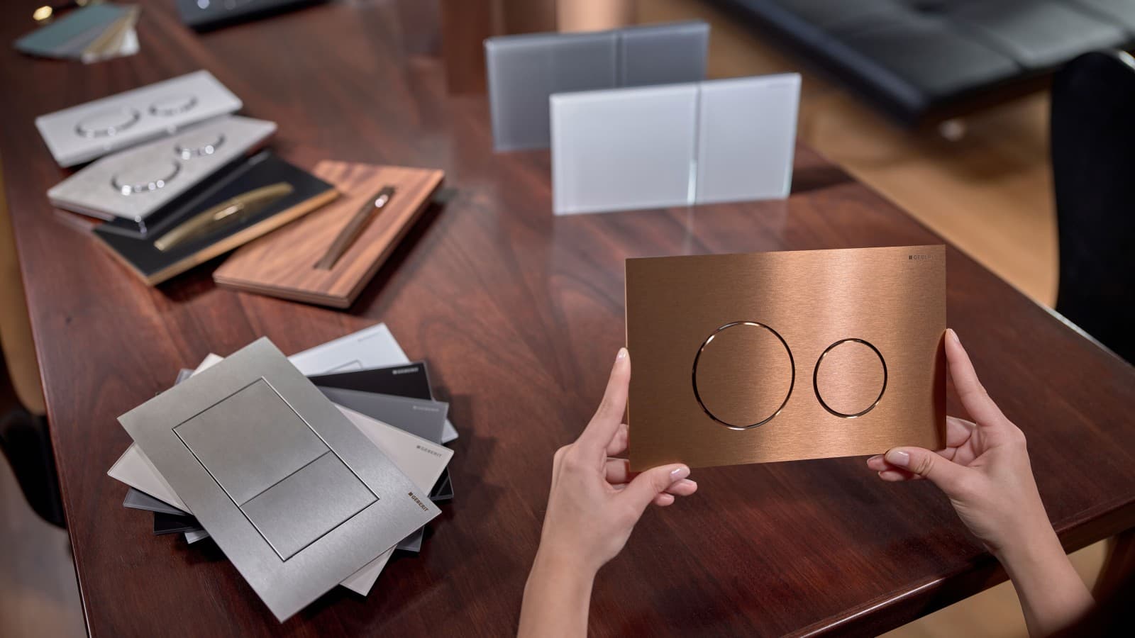 Geberit's Sigma40 Flush Plates Geberit's Sigma40 Flush Plates