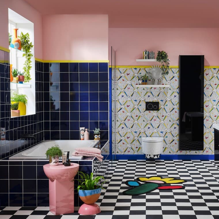 Geberit Acanto Bathroom styled by Sophie Robinson Geberit Acanto Bathroom styled by Sophie Robinson