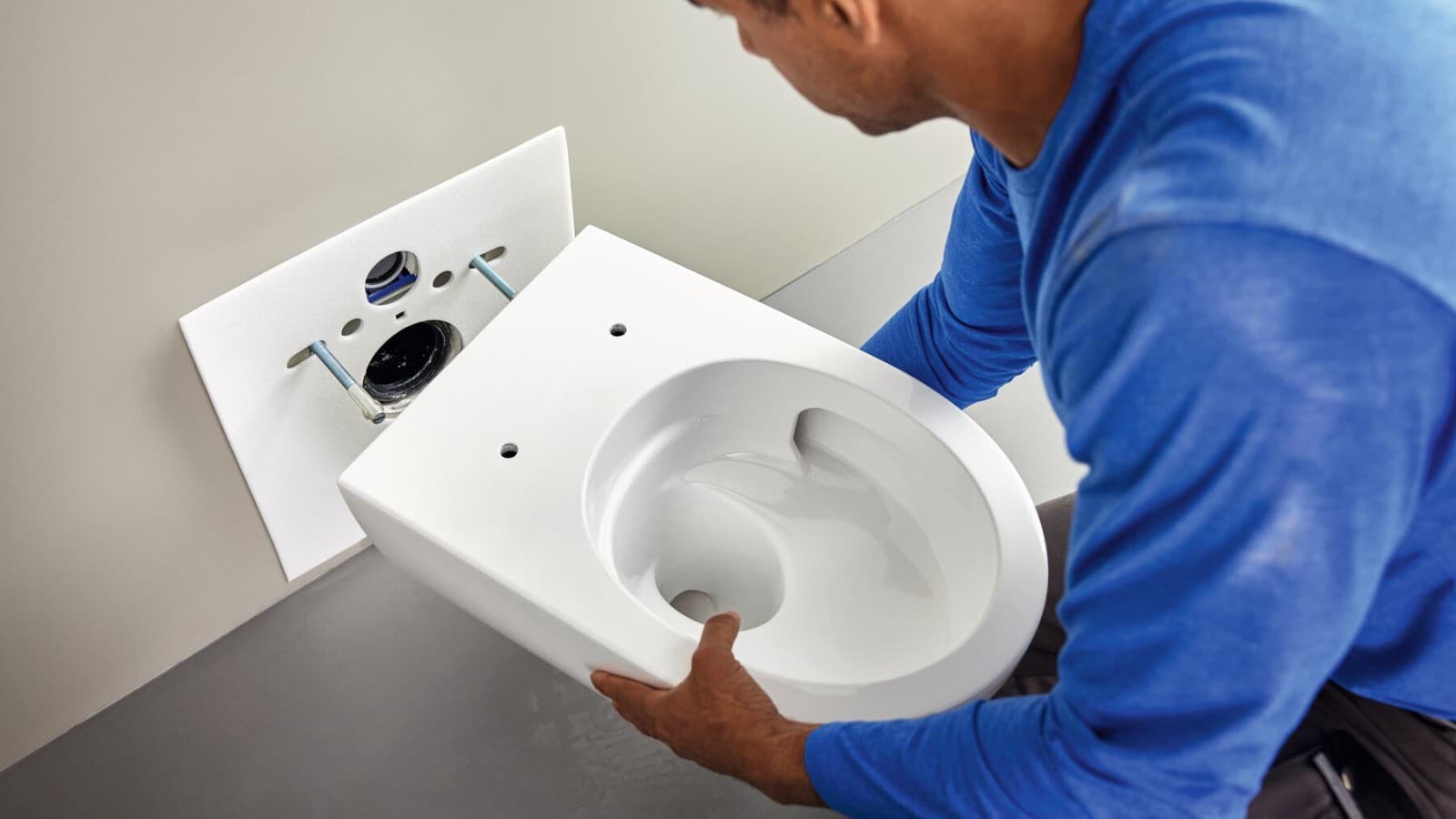 Installing a WC from the Acanto bathroom series with TurboFlush technology Installing a WC from the Acanto bathroom series with TurboFlush technology