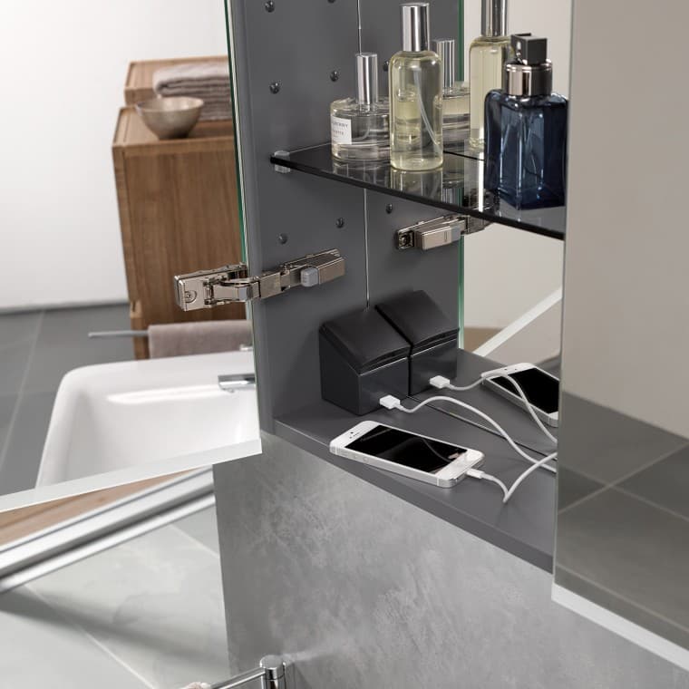 Geberit Option integrated USB port (© Geberit) Geberit Option integrated USB port (© Geberit)