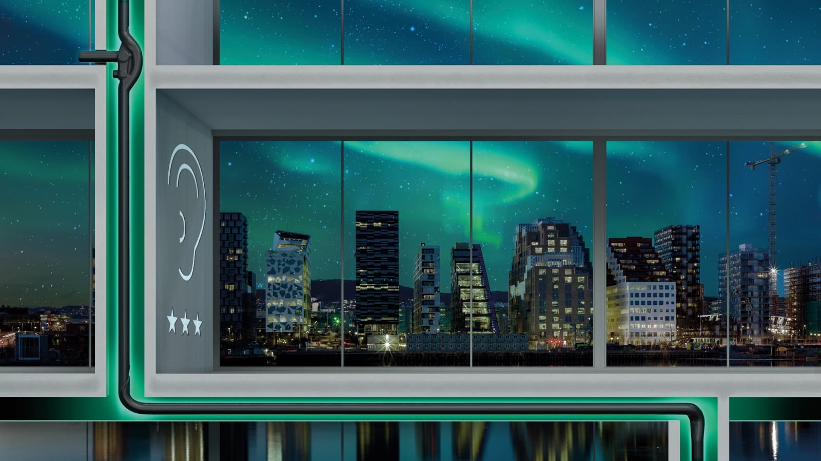 Geberit Silent-db20 SuperTube for high-rise buildings with high waste water capacities and demanding sound insulation requirements Geberit Silent-db20 SuperTube for high-rise buildings with high waste water capacities and demanding sound insulation requirements