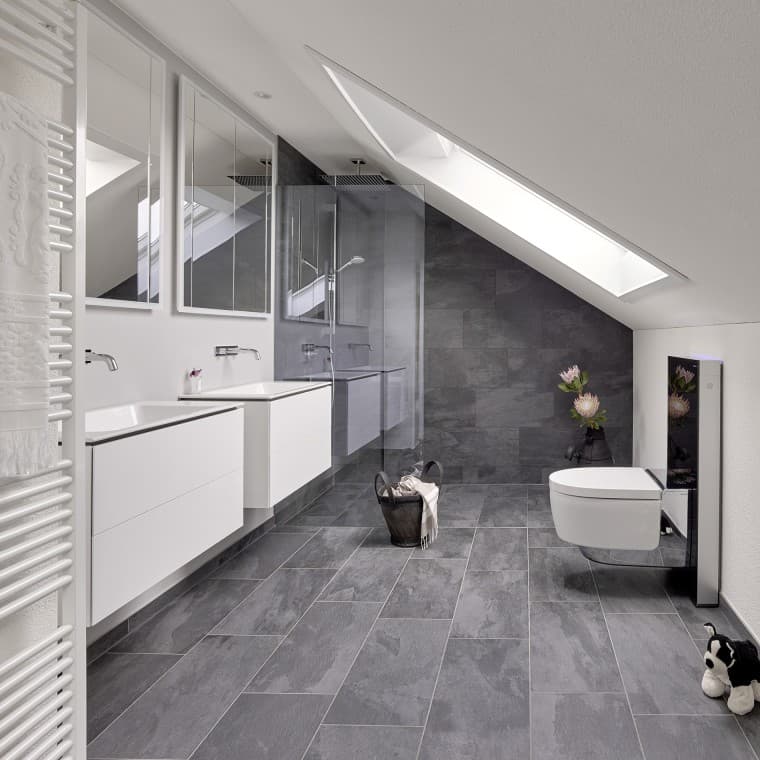 Attic after the renovation Attic after the renovation