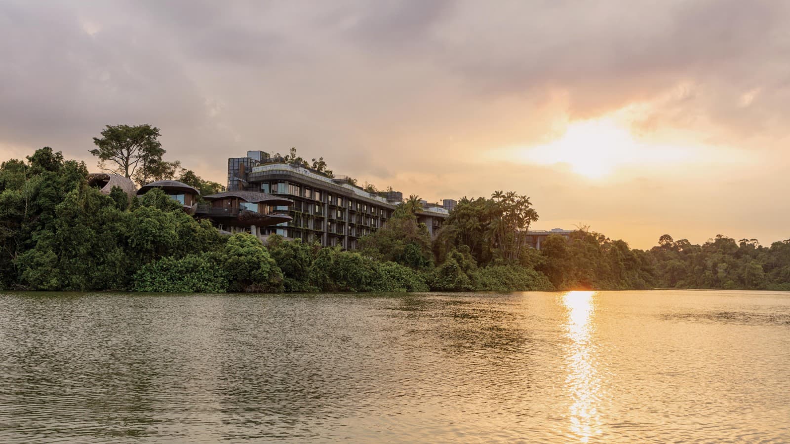 The resort also includes a five-storey building (© Banyan Tree) The resort also includes a five-storey building (© Banyan Tree)