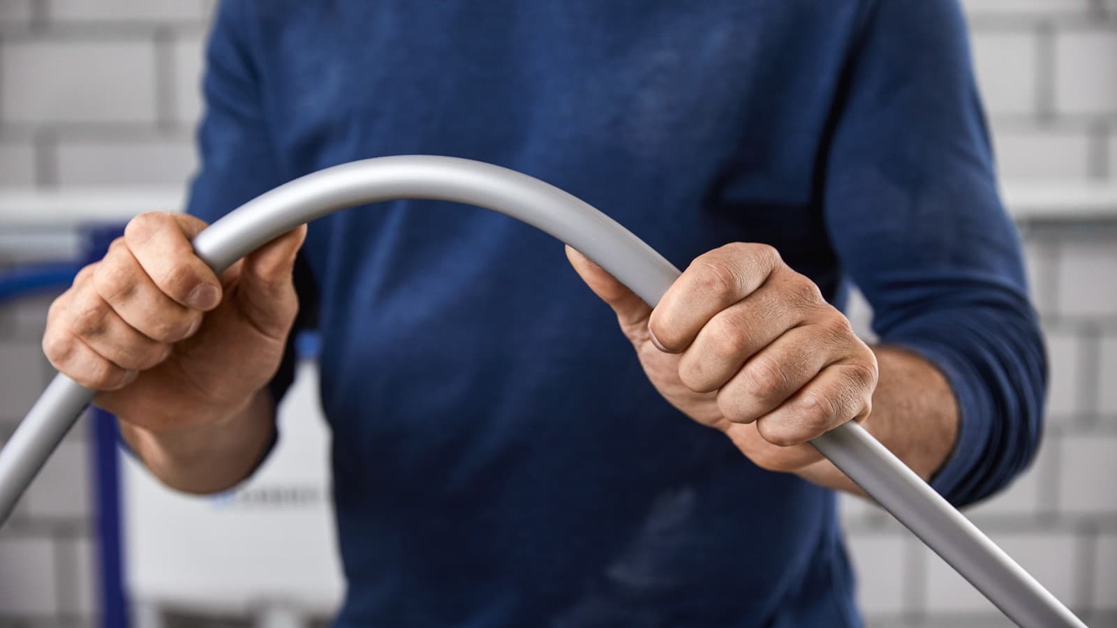 Bending Geberit FlowFit pipes by hand Bending Geberit FlowFit pipes by hand